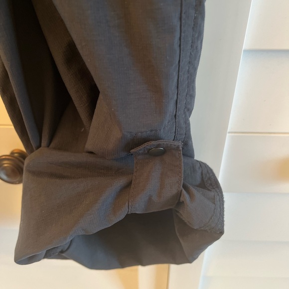 Columbia PFG Women's 8 Fishing Pants Roll Up Black Omni Shade Hiking, walking. - Picture 11 of 12